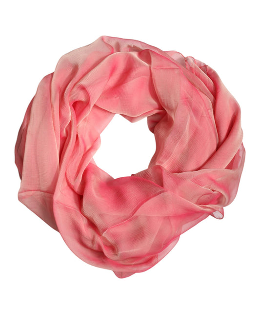 Châle Dolce & Gabbana femme en soie rose – MS7487