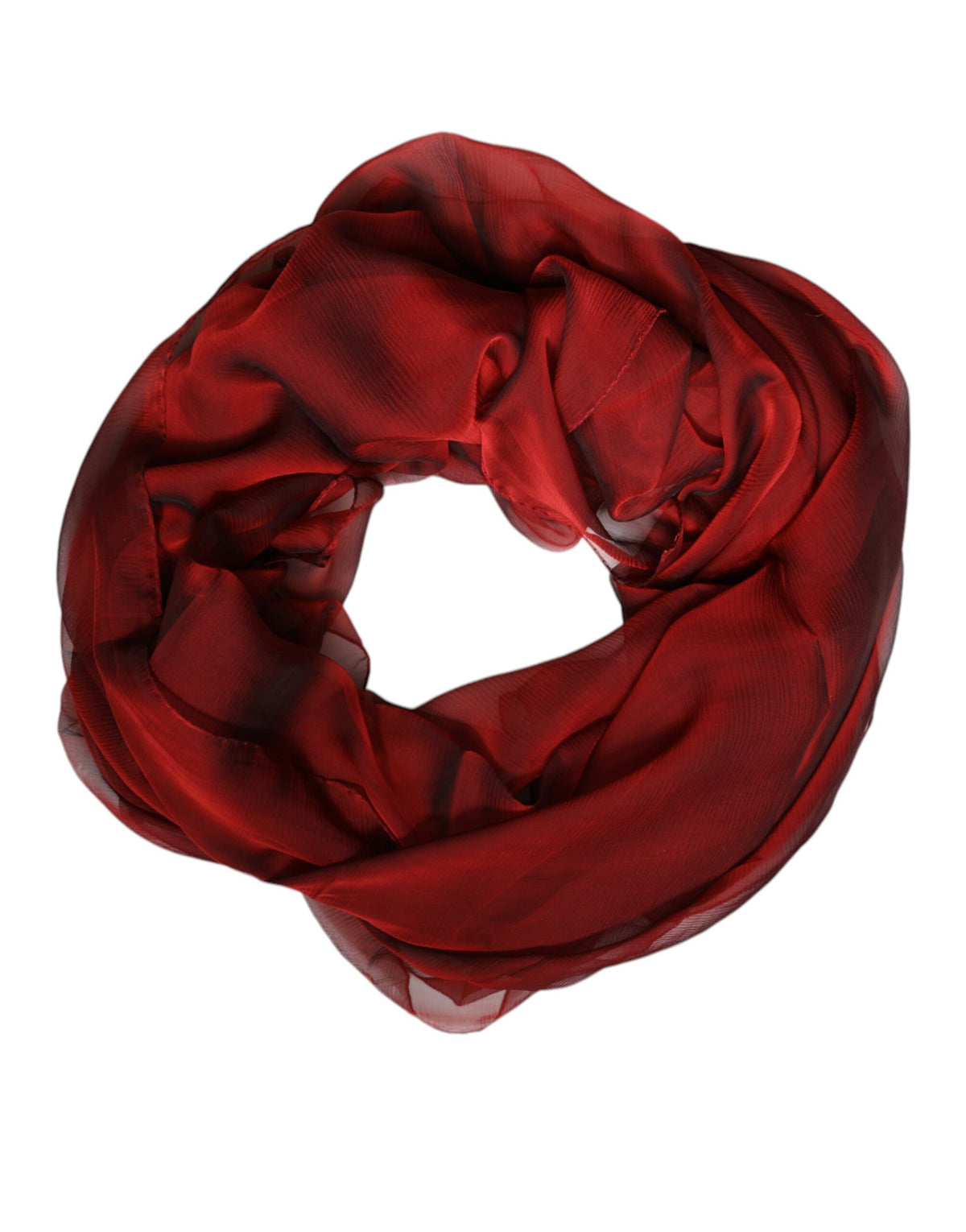 Châle Dolce & Gabbana femme en soie rouge – MS7488