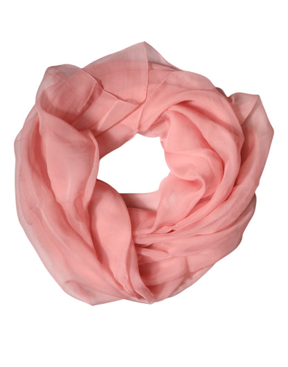 Châle Dolce & Gabbana femme en soie rose – MS7494