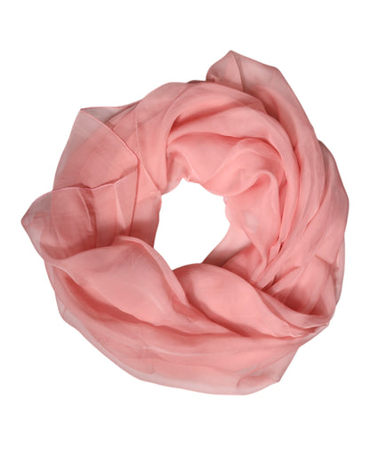 Châle Dolce & Gabbana femme en soie rose – MS7494