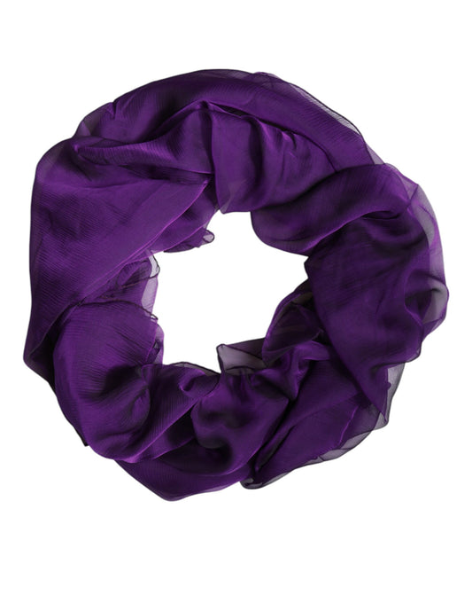 Châle Dolce & Gabbana femme en soie violet – MS7495