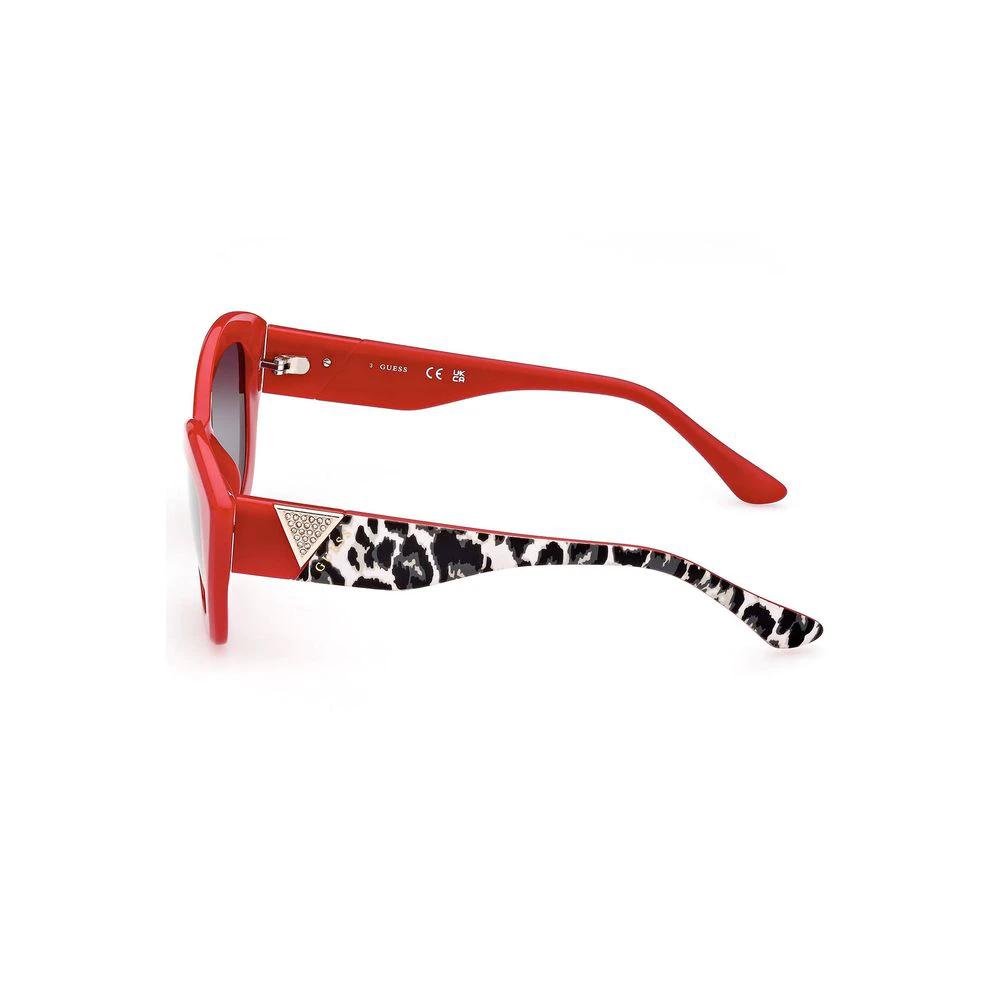 Guess Jeans Rosso Injected Women Sunglass by Guess Jeans
