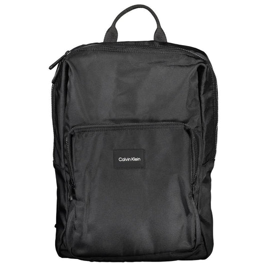 Calvin Klein Nero Polyester Men Backpack by Calvin Klein