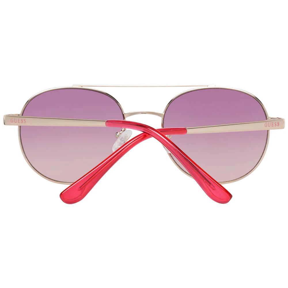 Guess Pink Metal Sunglasses by Guess