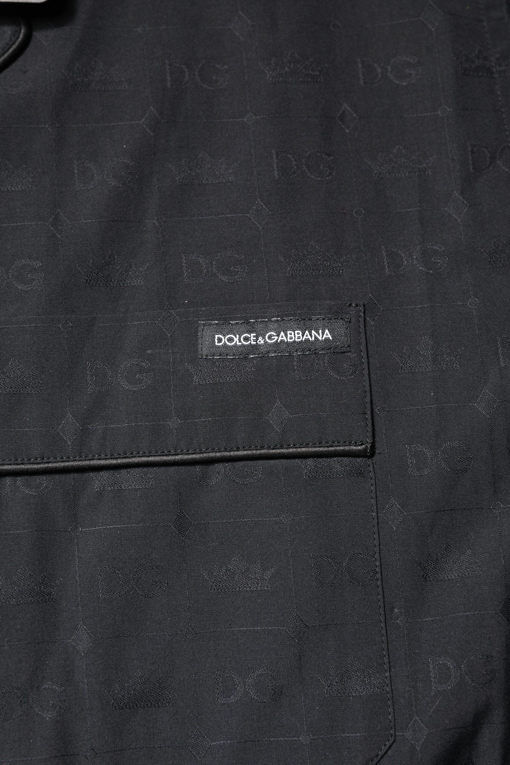 Dolce & Gabbana Black Cotton Men Pajama Set Sleepwear by Dolce & Gabbana