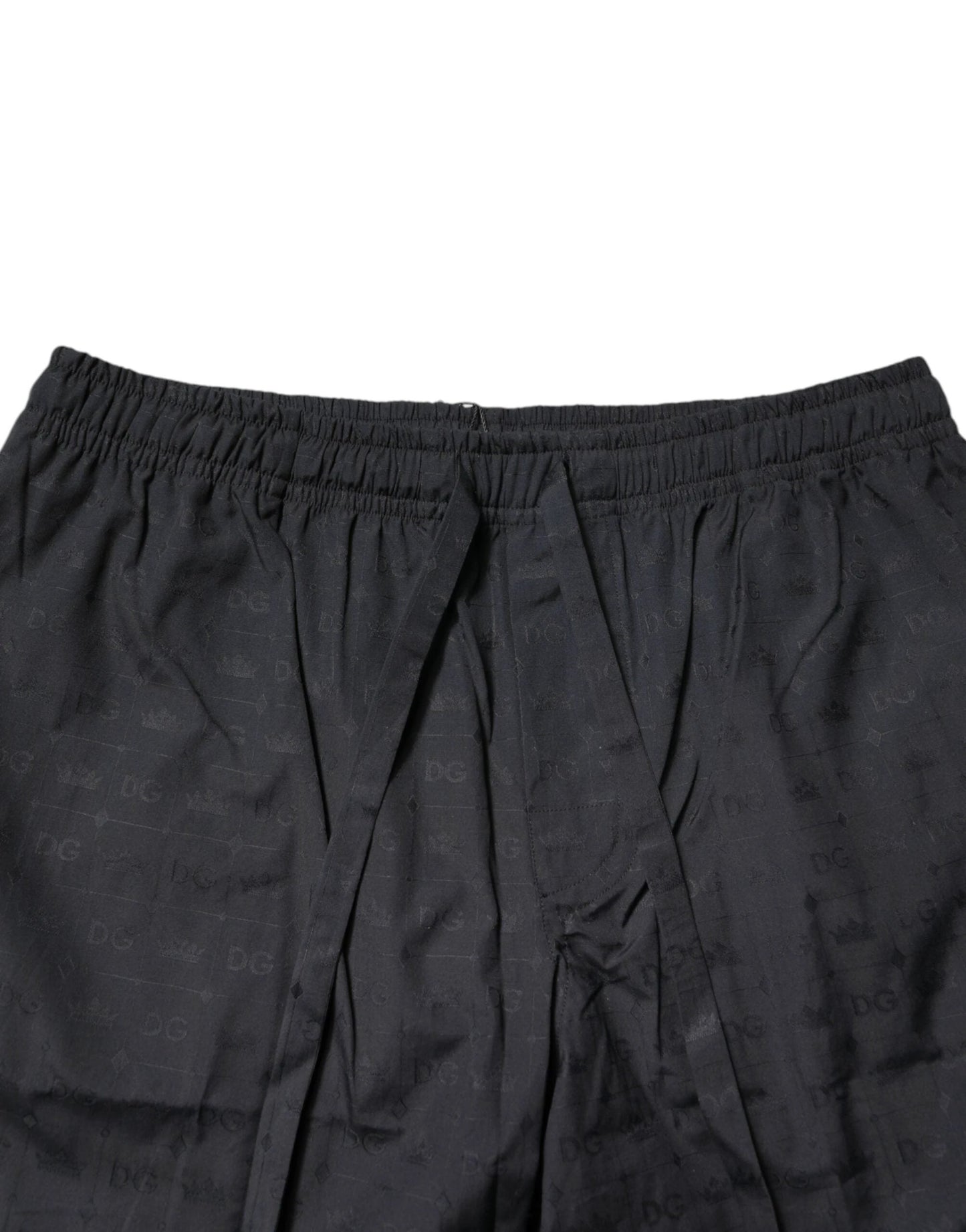 Dolce & Gabbana Black Cotton Men Pajama Set Sleepwear by Dolce & Gabbana