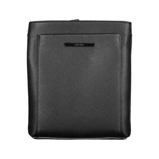 Calvin Klein Black Polyester Men's Shoulder Bag by Calvin Klein