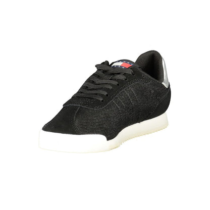 Tommy Hilfiger Nero Polyester Women Sneaker