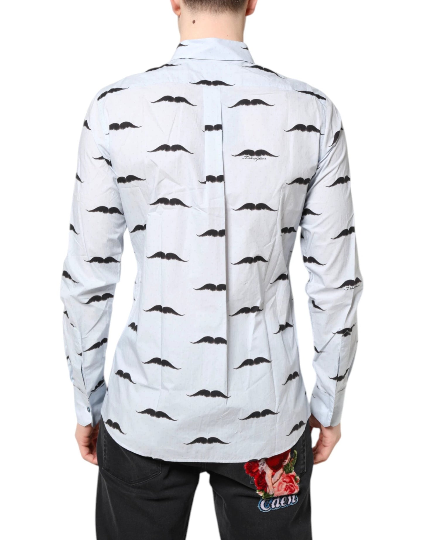 Dolce & Gabbana Light Blue Cotton MARTINI Formal Dress Shirt by Dolce & Gabbana