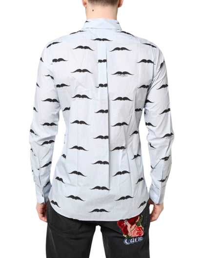 Dolce & Gabbana Light Blue Cotton MARTINI Formal Dress Shirt by Dolce & Gabbana