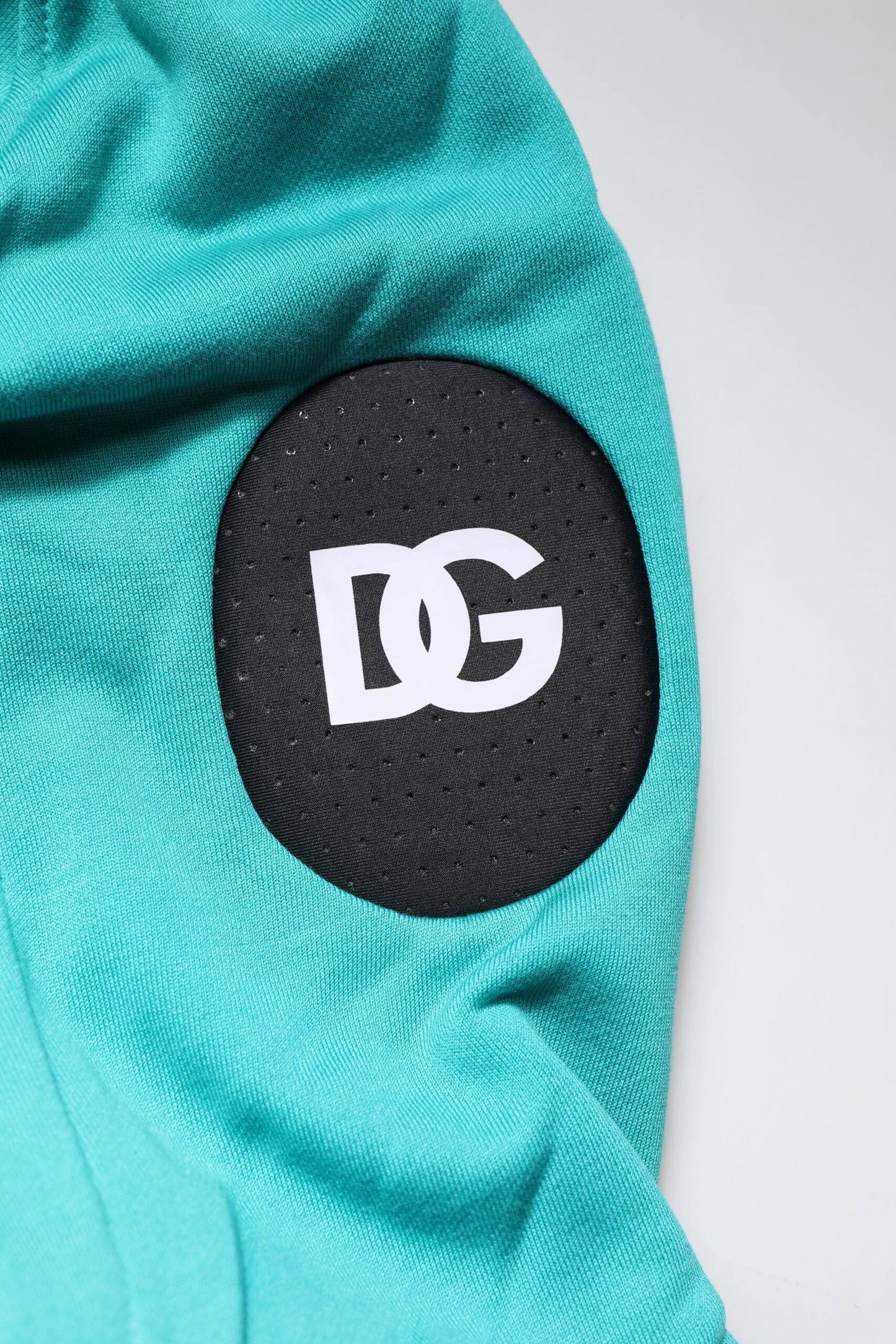 Dolce & Gabbana Green Cotton Hooded Men Sportswear Vest Sweater by Dolce & Gabbana