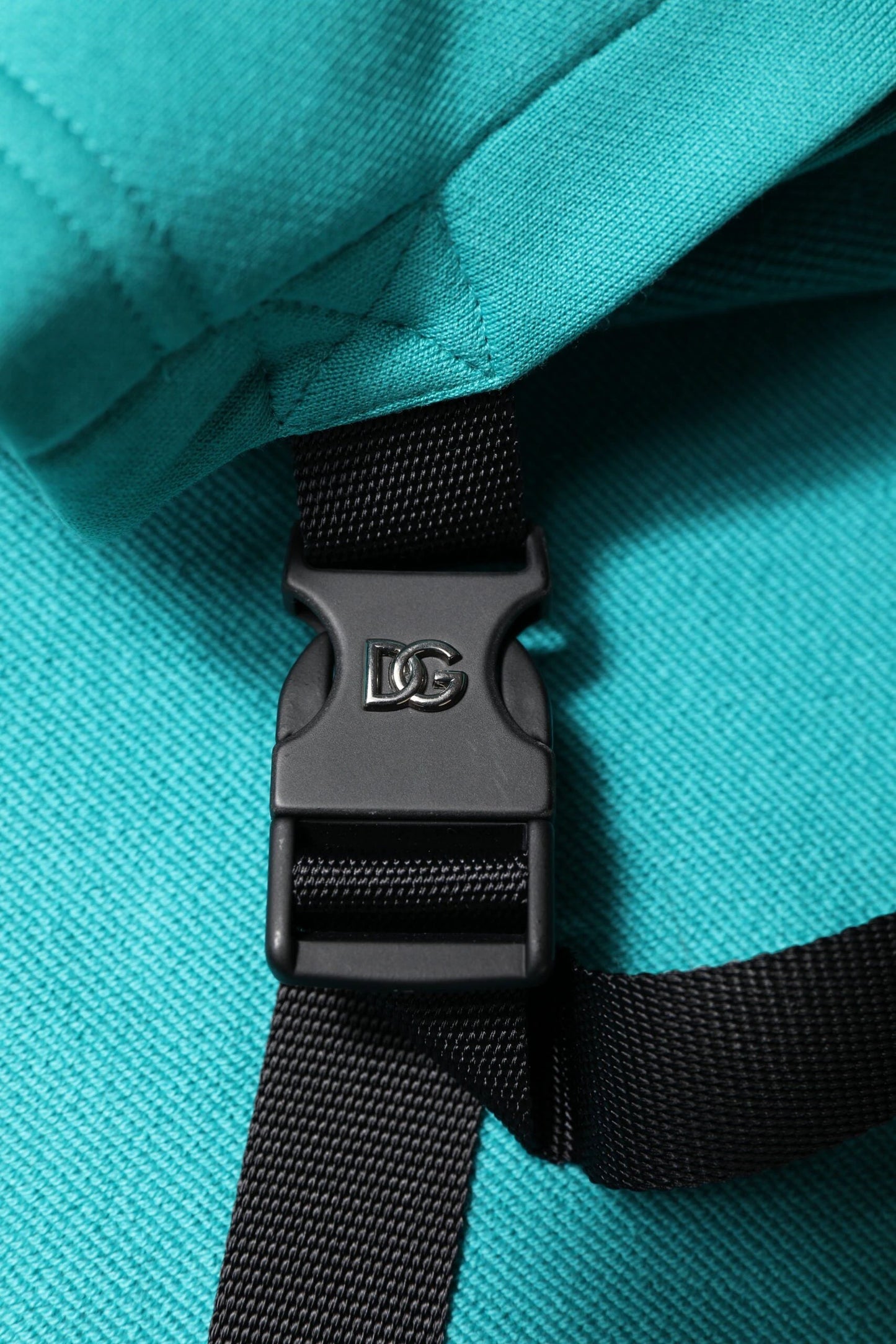 Dolce & Gabbana Green Cotton Hooded Men Sportswear Vest Sweater by Dolce & Gabbana