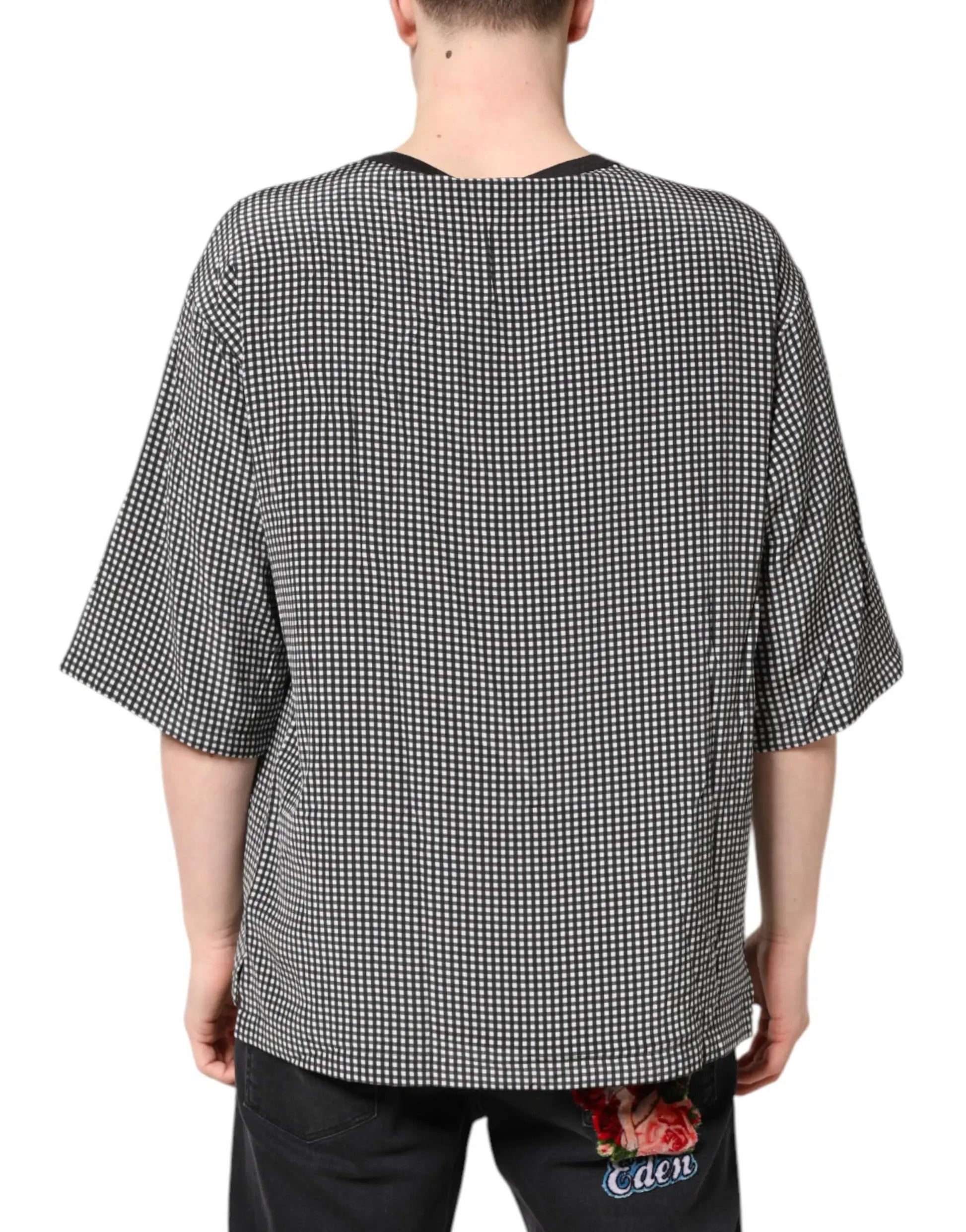 Dolce & Gabbana Black Graphic Print Short Sleeve T-shirt by Dolce & Gabbana