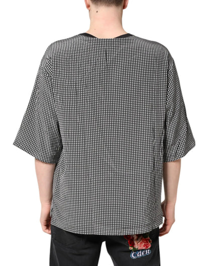 Dolce & Gabbana Black Graphic Print Short Sleeve T-shirt by Dolce & Gabbana