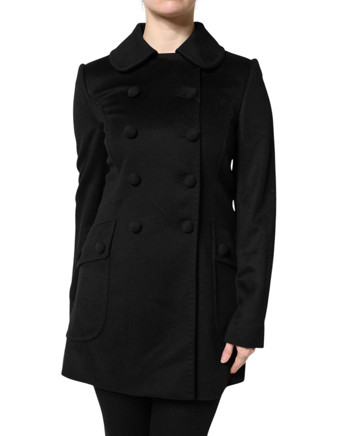 Dolce & Gabbana Black Wool Sartoria Italiano Blazer Jacket by Dolce & Gabbana