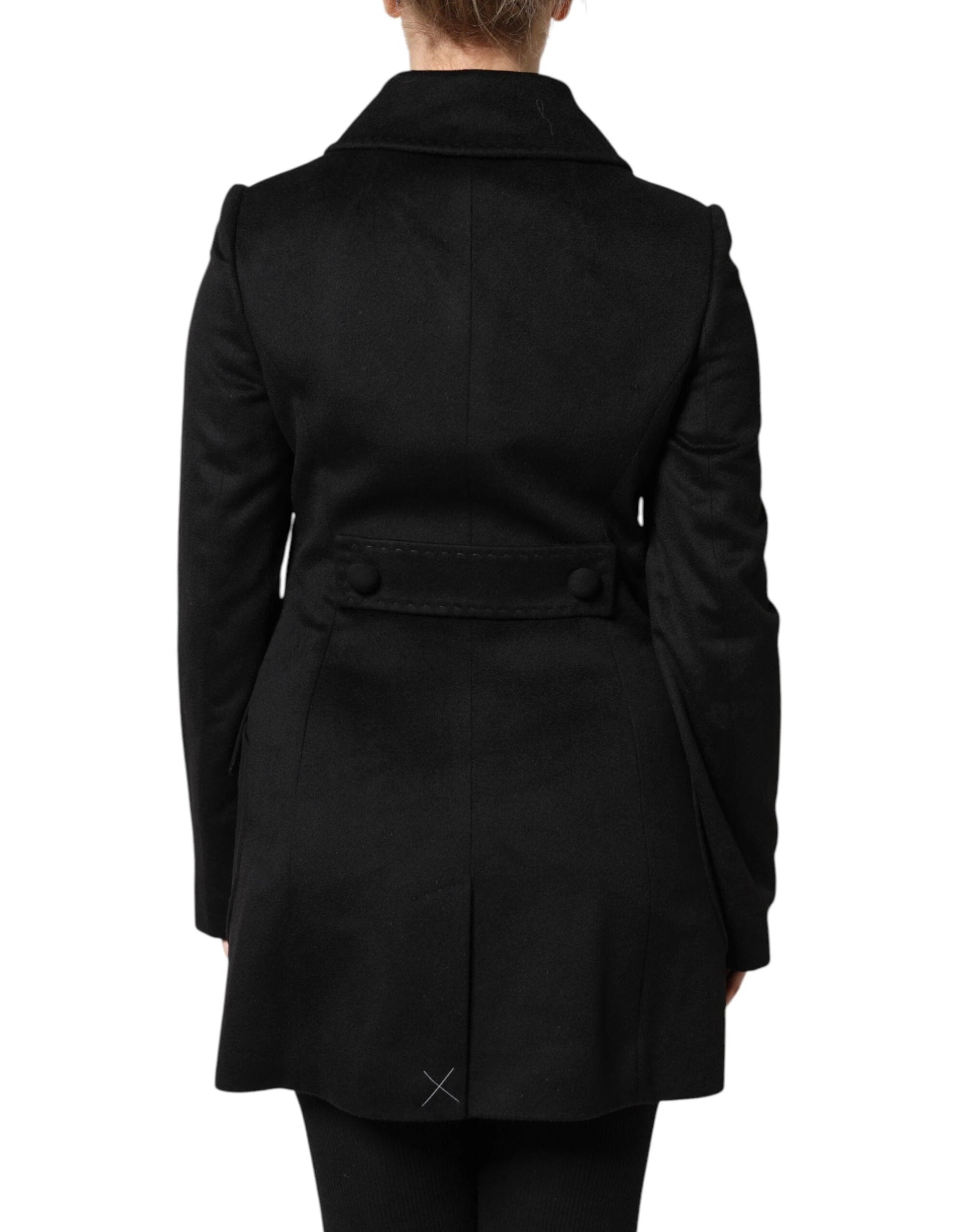 Dolce & Gabbana Black Wool Sartoria Italiano Blazer Jacket by Dolce & Gabbana