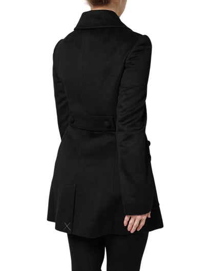 Dolce & Gabbana Black Wool Sartoria Italiano Blazer Jacket by Dolce & Gabbana