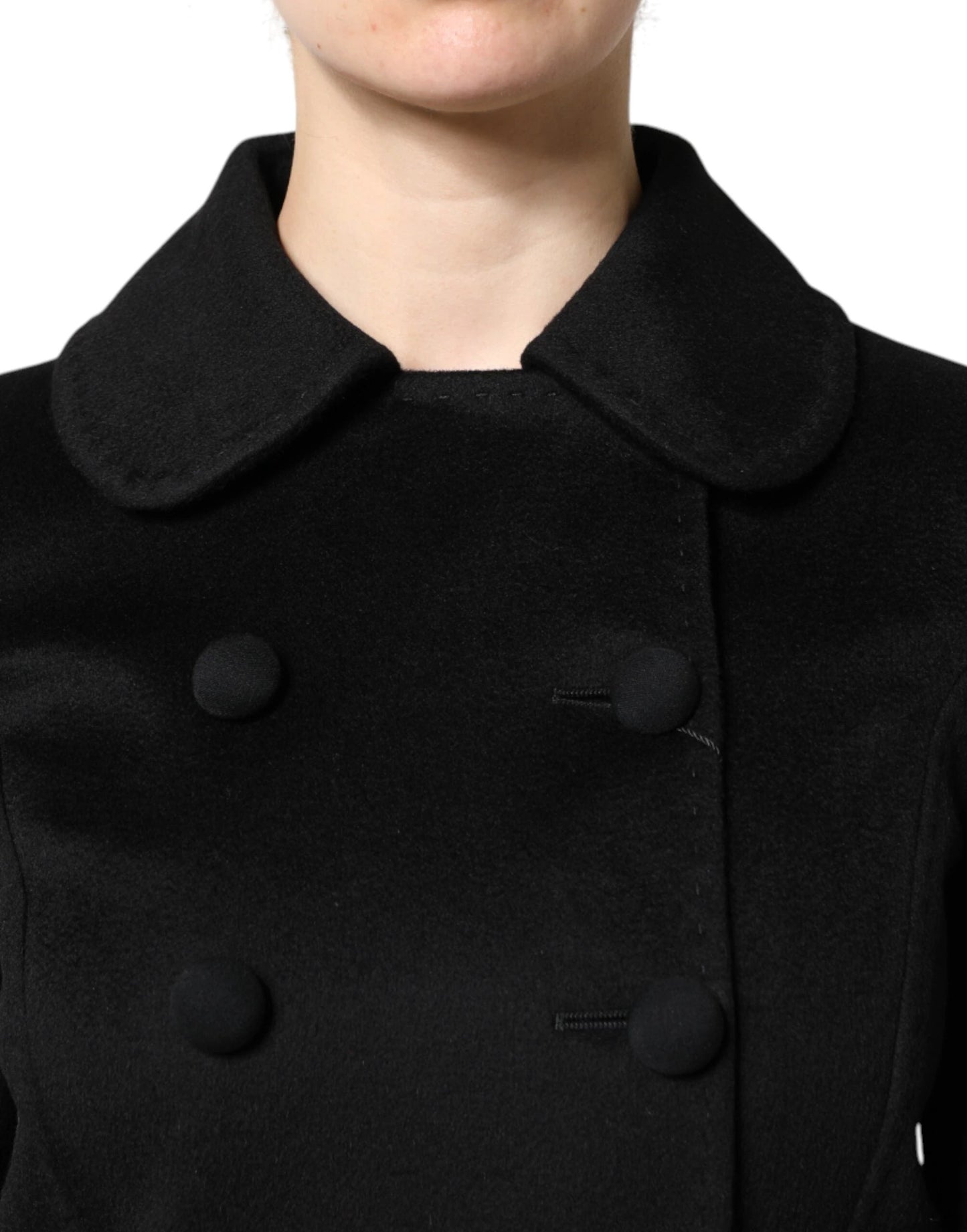 Dolce & Gabbana Black Wool Sartoria Italiano Blazer Jacket by Dolce & Gabbana