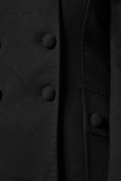 Dolce & Gabbana Black Wool Sartoria Italiano Blazer Jacket by Dolce & Gabbana