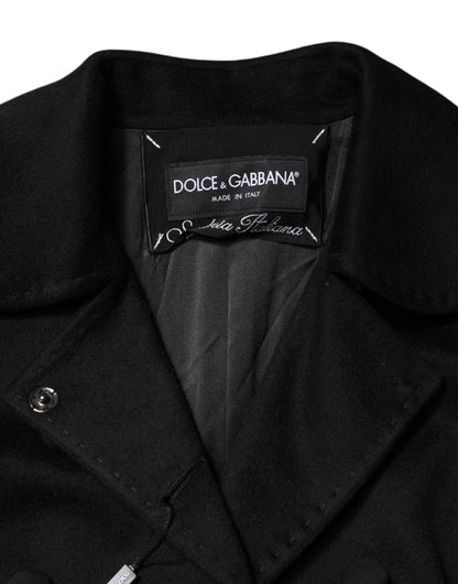 Dolce & Gabbana Black Wool Sartoria Italiano Blazer Jacket by Dolce & Gabbana