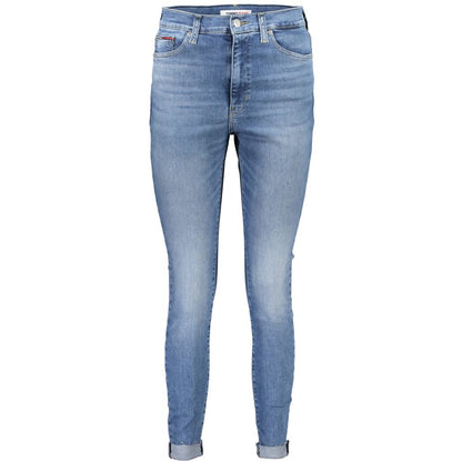 Jean Tommy Hilfiger femme Sylvia super skinny en coton bleu clair – TO-22738