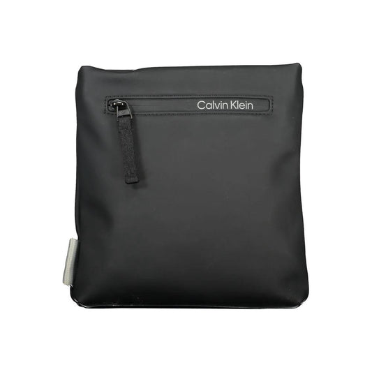 Calvin Klein Black Polyester Men's Shoulder Bag by Calvin Klein