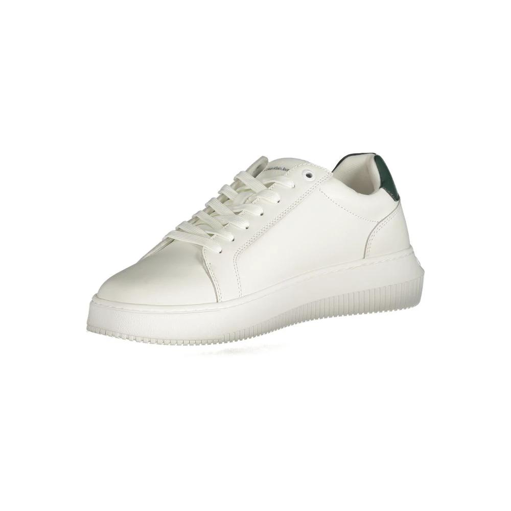 Calvin Klein Bianco Leather Men Sneaker