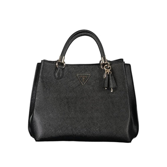 Guess Jeans Nero Poliuretano Female Handbag by Guess Jeans