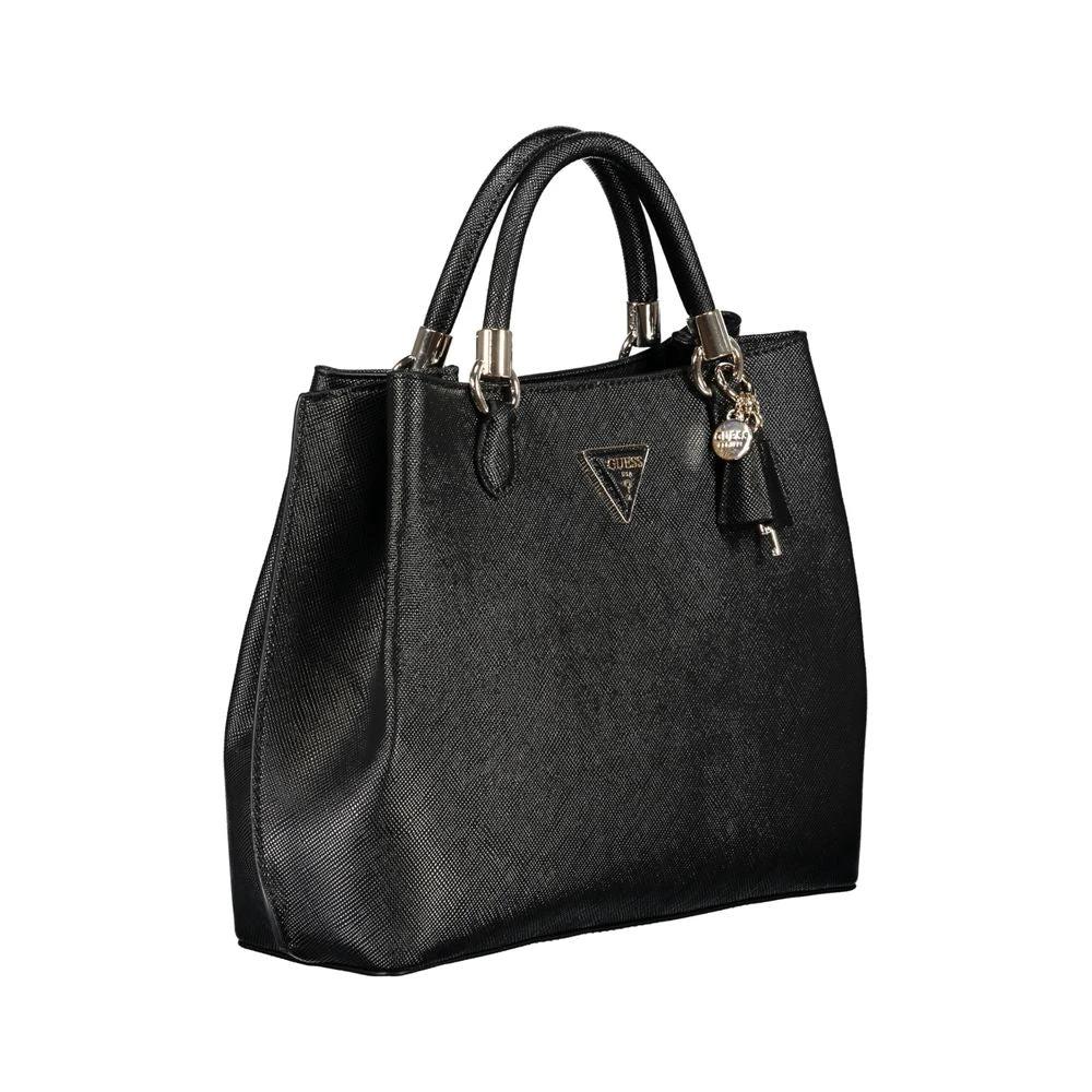 Guess Jeans Nero Poliuretano Female Handbag by Guess Jeans