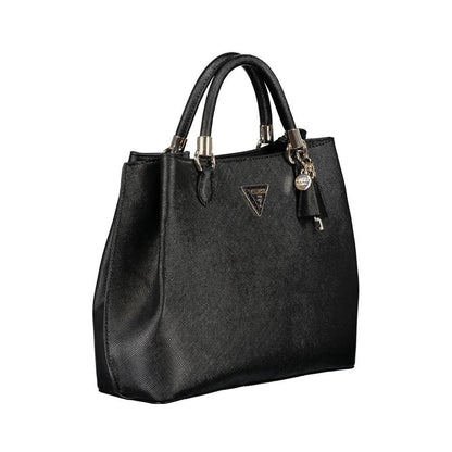 Guess Jeans Nero Poliuretano Female Handbag by Guess Jeans