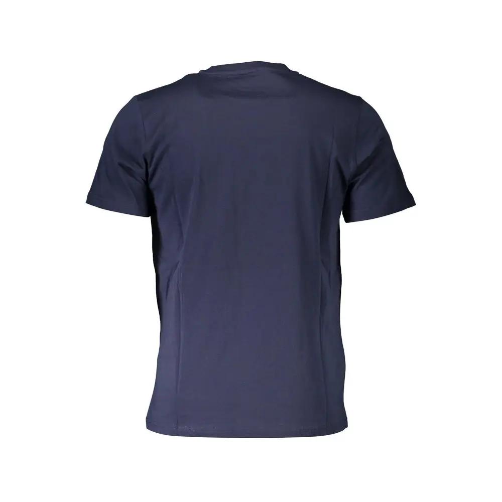 North Sails Blue Cotton Men T-Shirt by North Sails