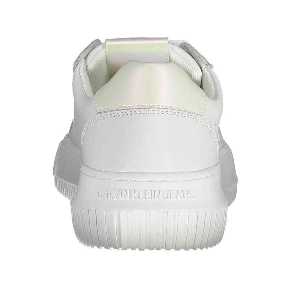 Calvin Klein Bianco Leather Women Sneaker by Calvin Klein