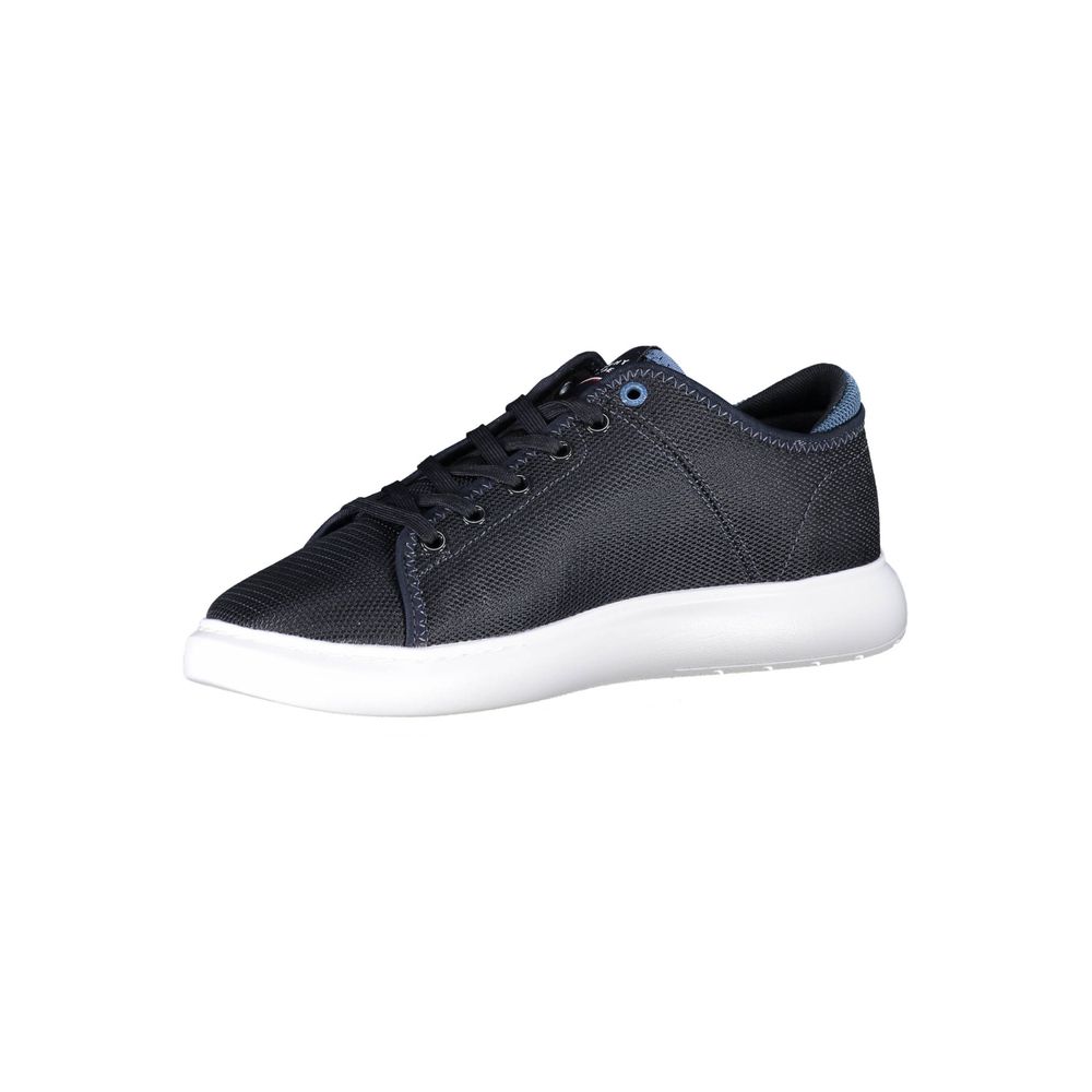 Tommy Hilfiger Blu Polyester Men Sneaker