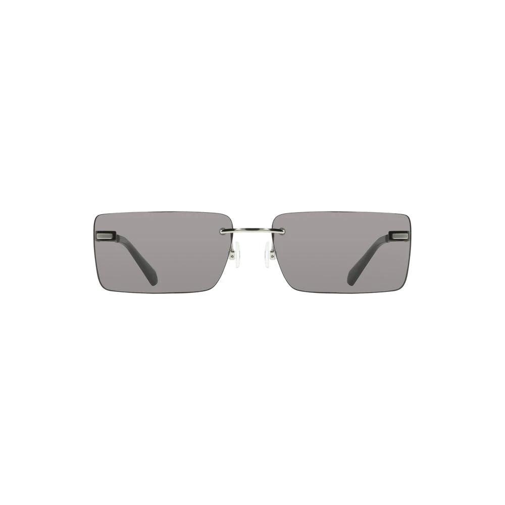 Calvin Klein Black Metal Women Sunglasses by Calvin Klein