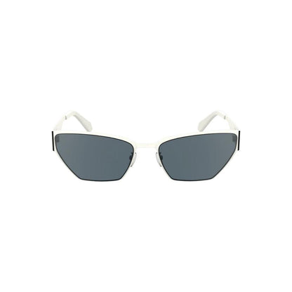 Calvin Klein White Metal Women Sunglasses by Calvin Klein
