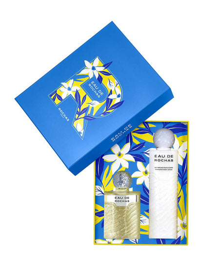 Coffret Eau de Rochas Eau de Toilette 220 ml et Lotion pour le Corps 500 ml