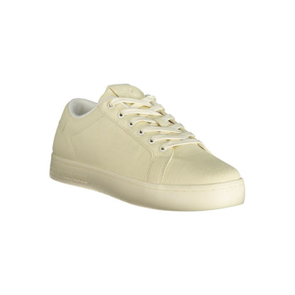 Baskets Calvin Klein homme en polyester blanc – CA-33709