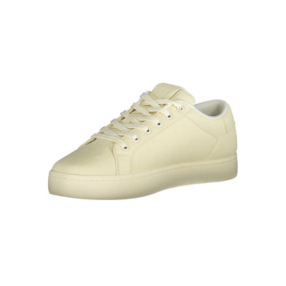 Baskets Calvin Klein homme en polyester blanc – CA-33709