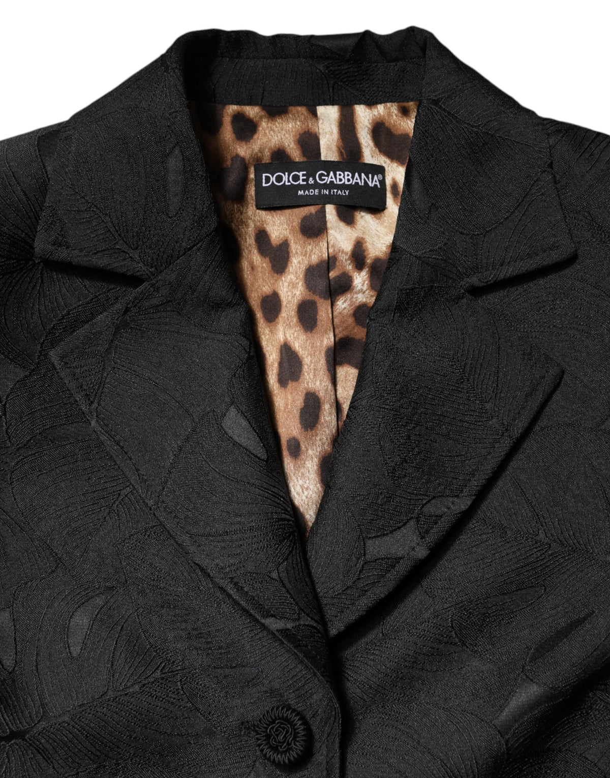 Trench Dolce & Gabbana femme long droit en polyester noir – KOS2319
