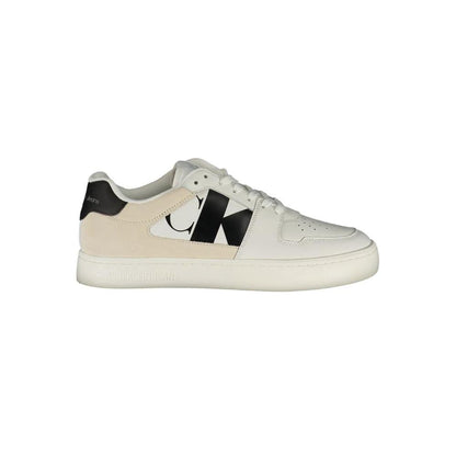 Calvin Klein Bianco Polyurethane Men Sneaker