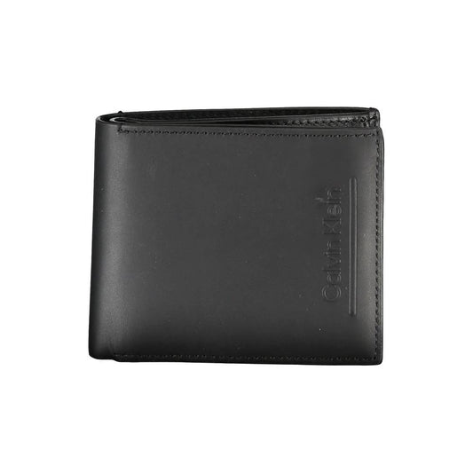Calvin Klein Nero Leather Men Wallet