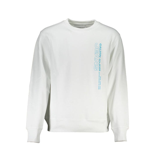 Sweat-shirt Calvin Klein homme en coton blanc – CA-26165