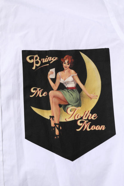 Dolce & Gabbana White MARTINI Long Sleeves Men Formal Shirt by Dolce & Gabbana