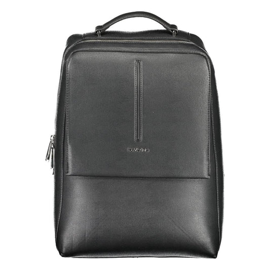Calvin Klein Nero Polyester Men Backpack by Calvin Klein