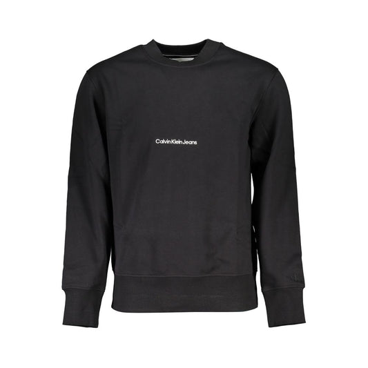 Sweat-shirt Calvin Klein homme en coton noir – CA-24843