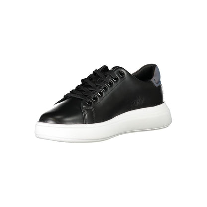 Baskets Calvin Klein femme en cuir noir – CA-25092
