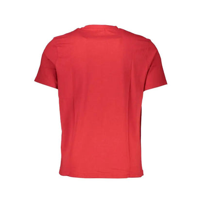 North Sails Rosso Cotton Men T-Shirt by North Sails