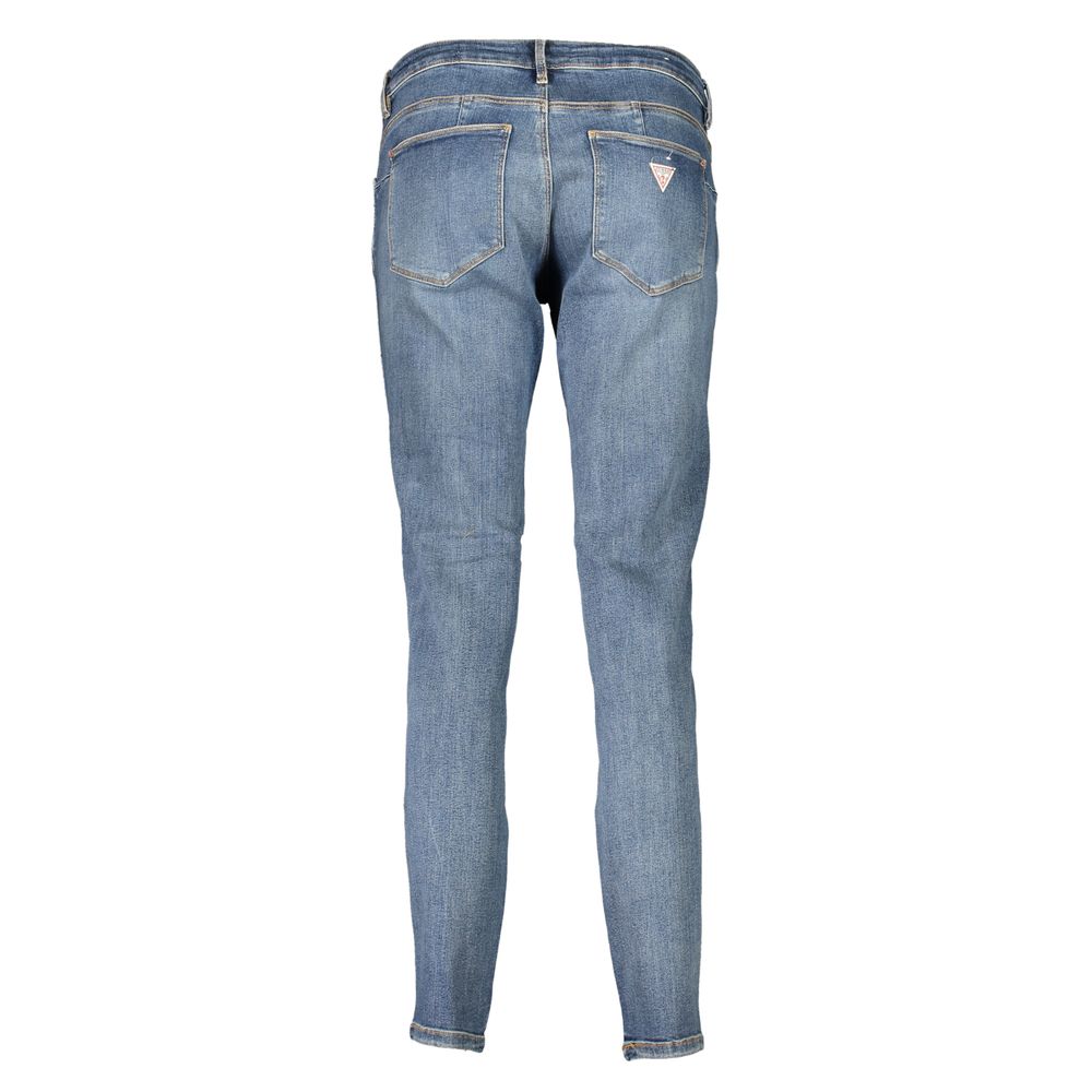 Jean Guess Jeans femme skinny en coton bleu – GU-27969