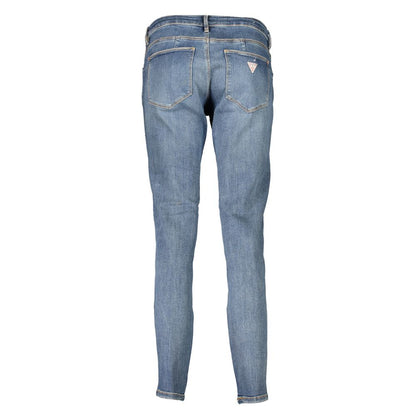 Jean Guess Jeans femme skinny en coton bleu – GU-27969