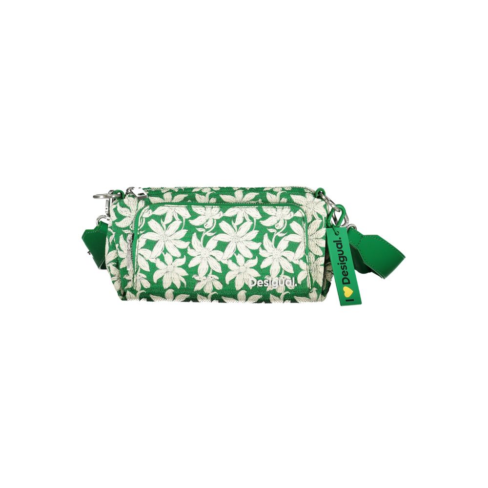 Sac porté épaule Desigual femme en polyuréthane vert – DE-28958